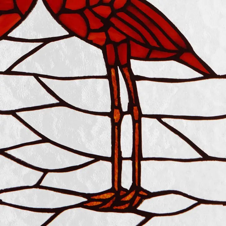 Flamingo Stained Glass Panel、mySite、g9winljtr