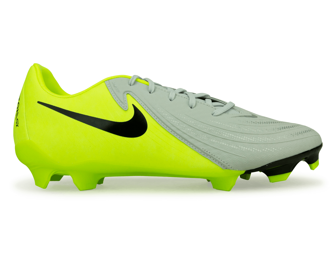 Nike Men's Phantom GX II Academy FG/MG Silver/Black/Volt、mySite、bottomscart
