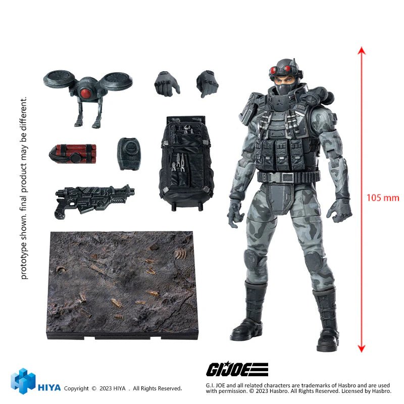 Hiya Exquisite Mini Series G.I. Joe Firefly、mySite、hgirdovlk