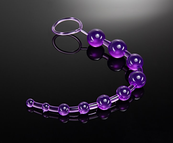 B Yours By Blush® | Basic Purple 12.70-Inch Anal Beads、mySite、bottomscart