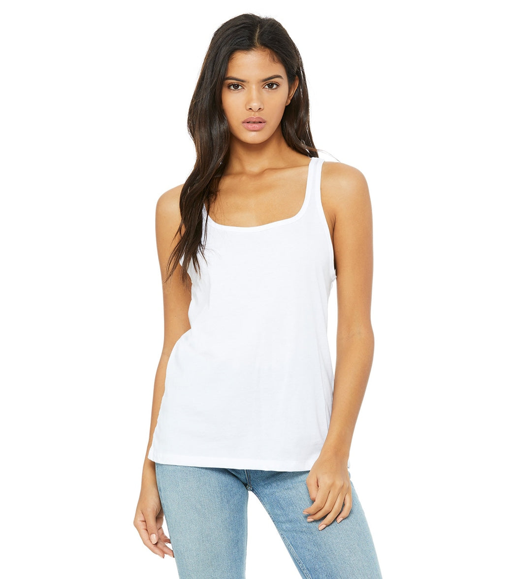 Bella + Canvas Women's Relaxed Jersey Tank、mySite、noshort