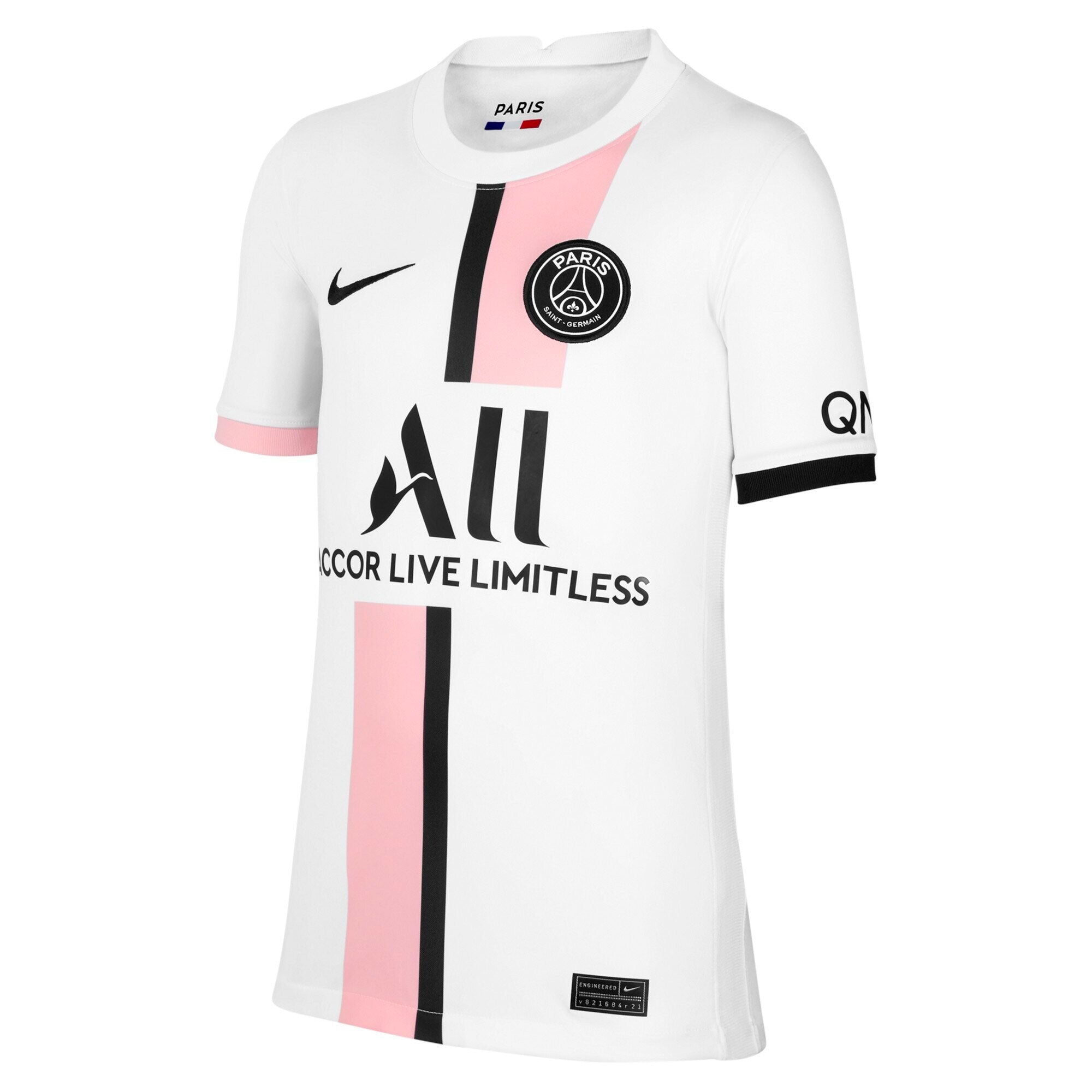 Nike Kids PSG 2021/22 Away Jersey White/Artic Punch、mySite、bottomscart
