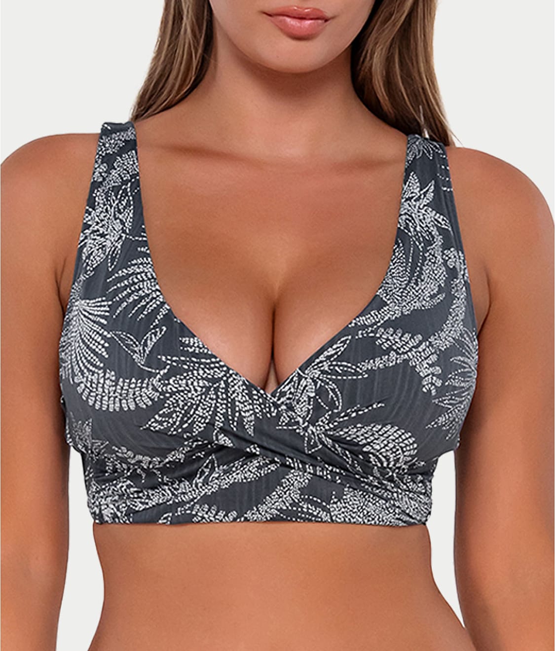  Printed Elsie Underwire Wrap Bikini Top、mySite、justintrudeaud