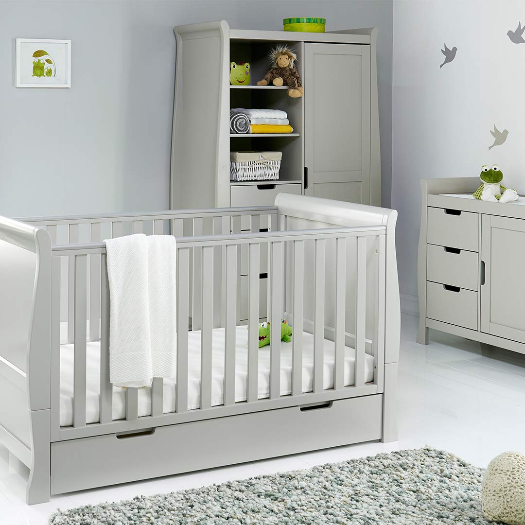  Obaby Stamford Classic 3 Piece Room Set - Warm Grey、mySite、merchandisen
