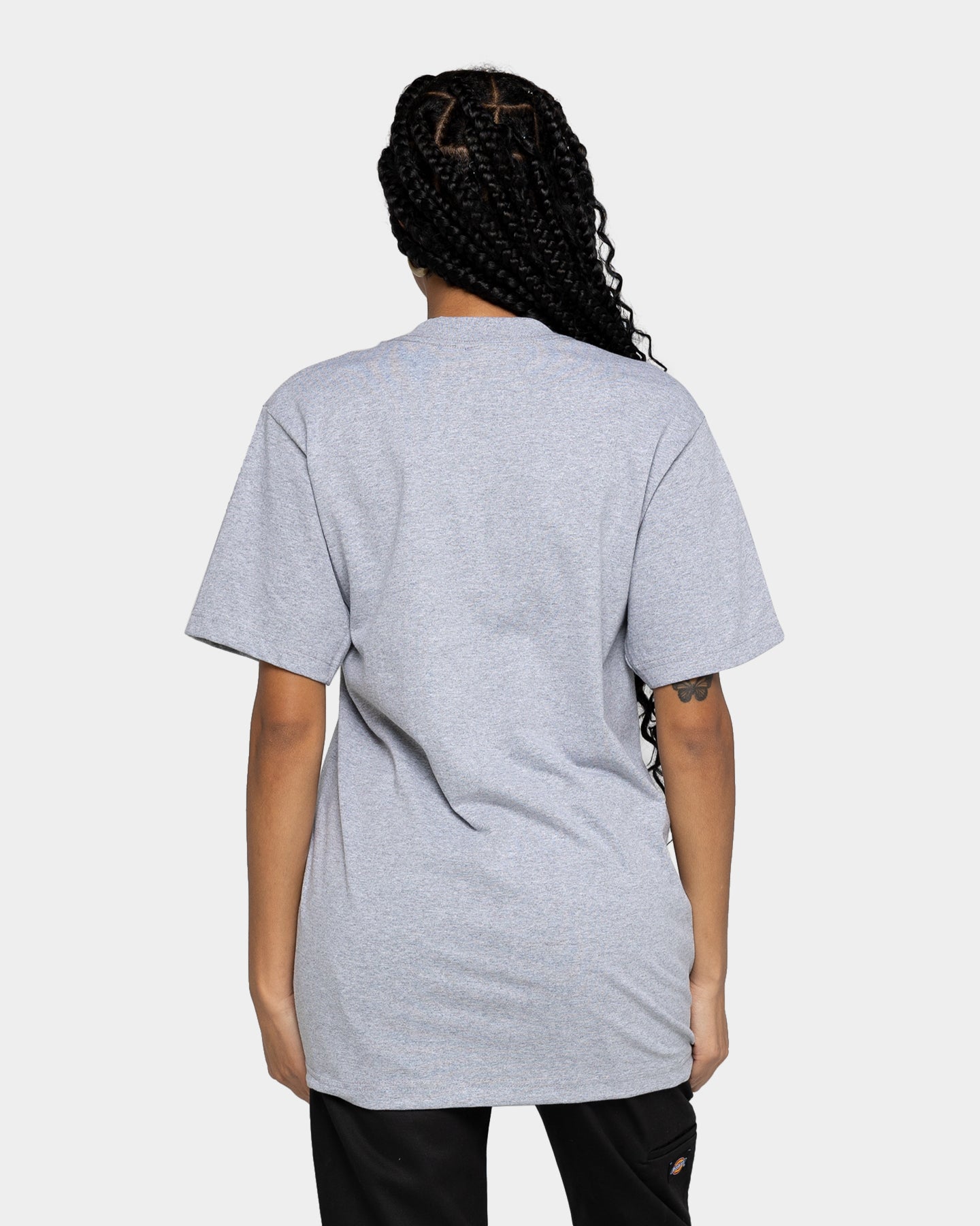 Shaka Wear Max Heavyweight Short Sleeve T-Shirt Heather Grey、mySite、zt4zffjzw