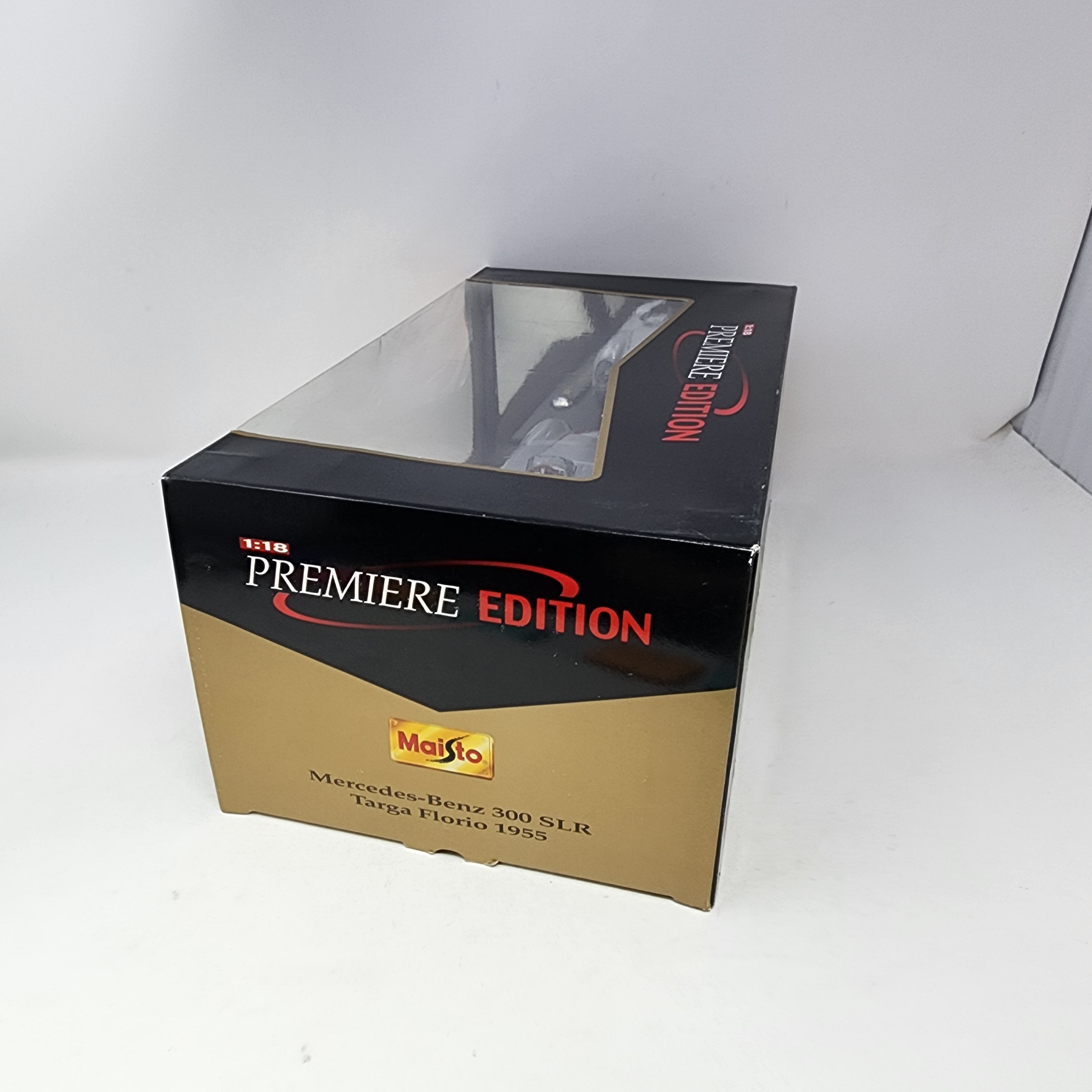Mercedes-Benz 300 SLR Targa Florio 1955 * Maisto Premiere Edition 1/18 Scale、mySite、hgirdovlk