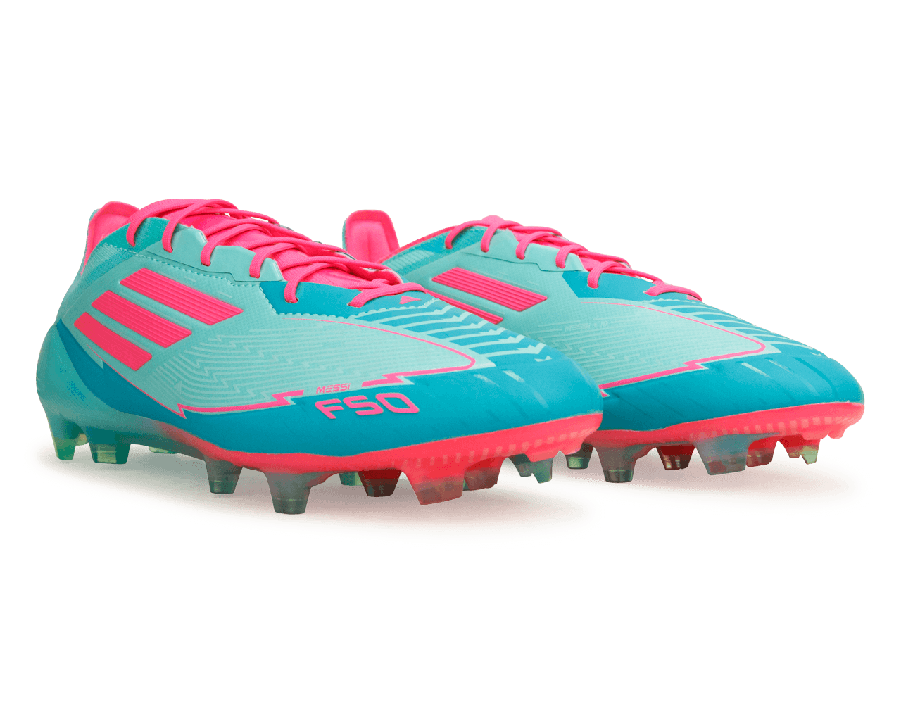 adidas Men's F50 Elite Messi FG Flash Aqua/Pink、mySite、noshort