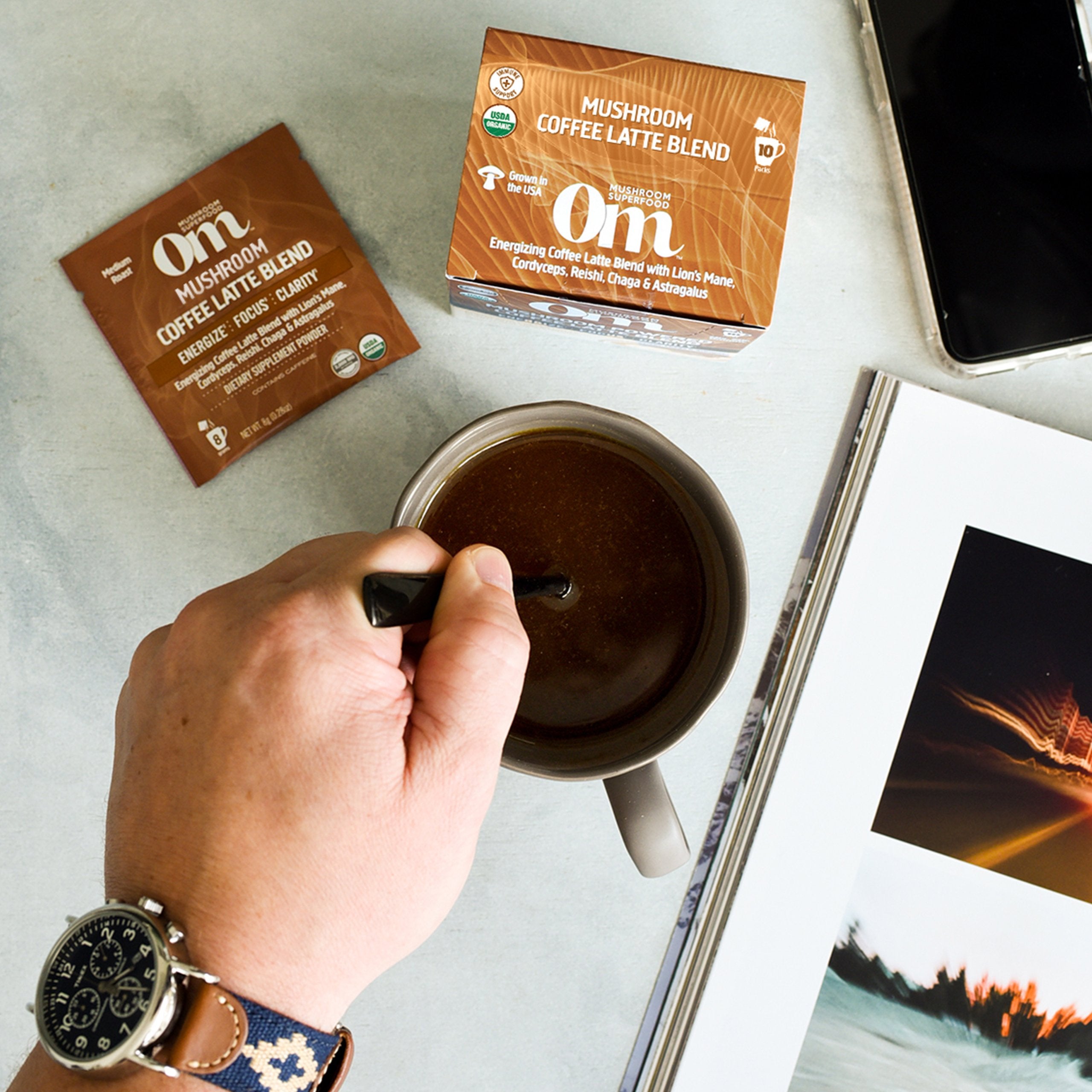 Mushroom Coffee Latte Blend、mySite、gigharbornorthrealestate