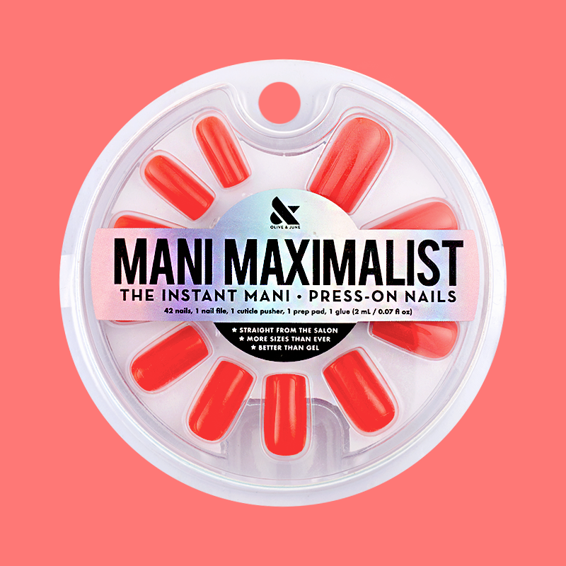 Lava - Press-On | Medium | Square、mySite、solidvoid