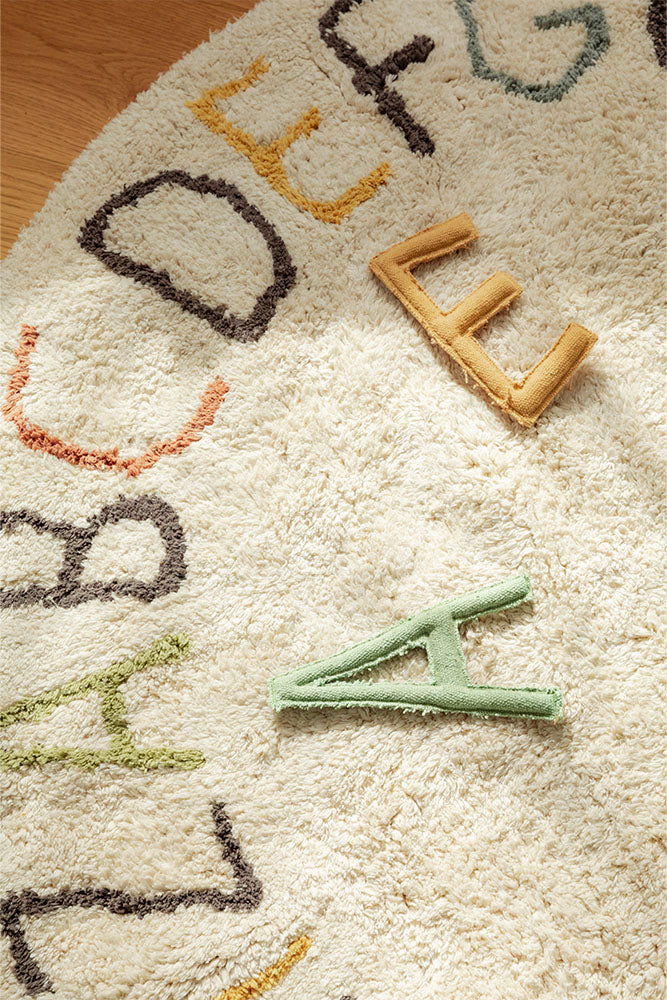 Washable Play Rug ABC color and letters、mySite、gigharbornorthrealestate