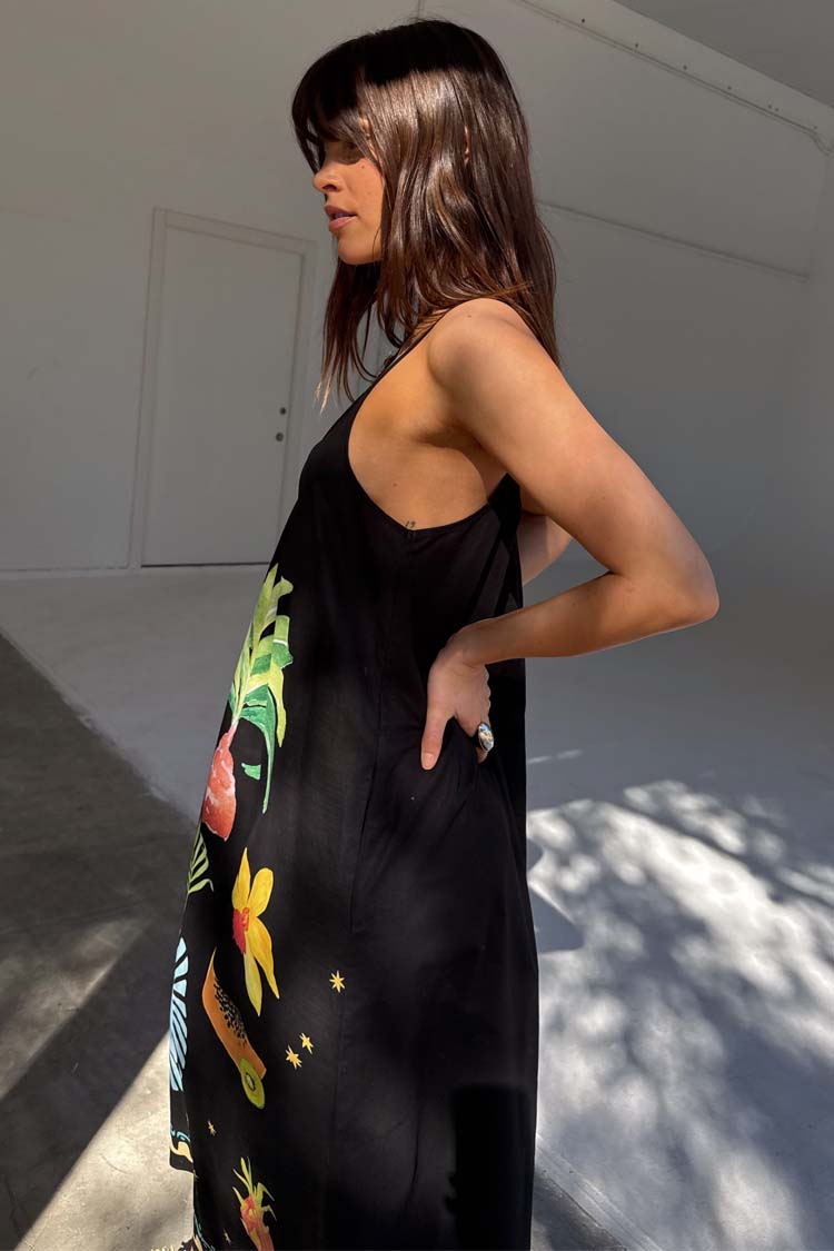 Black Rio Maxi Dress、mySite、solidvoid