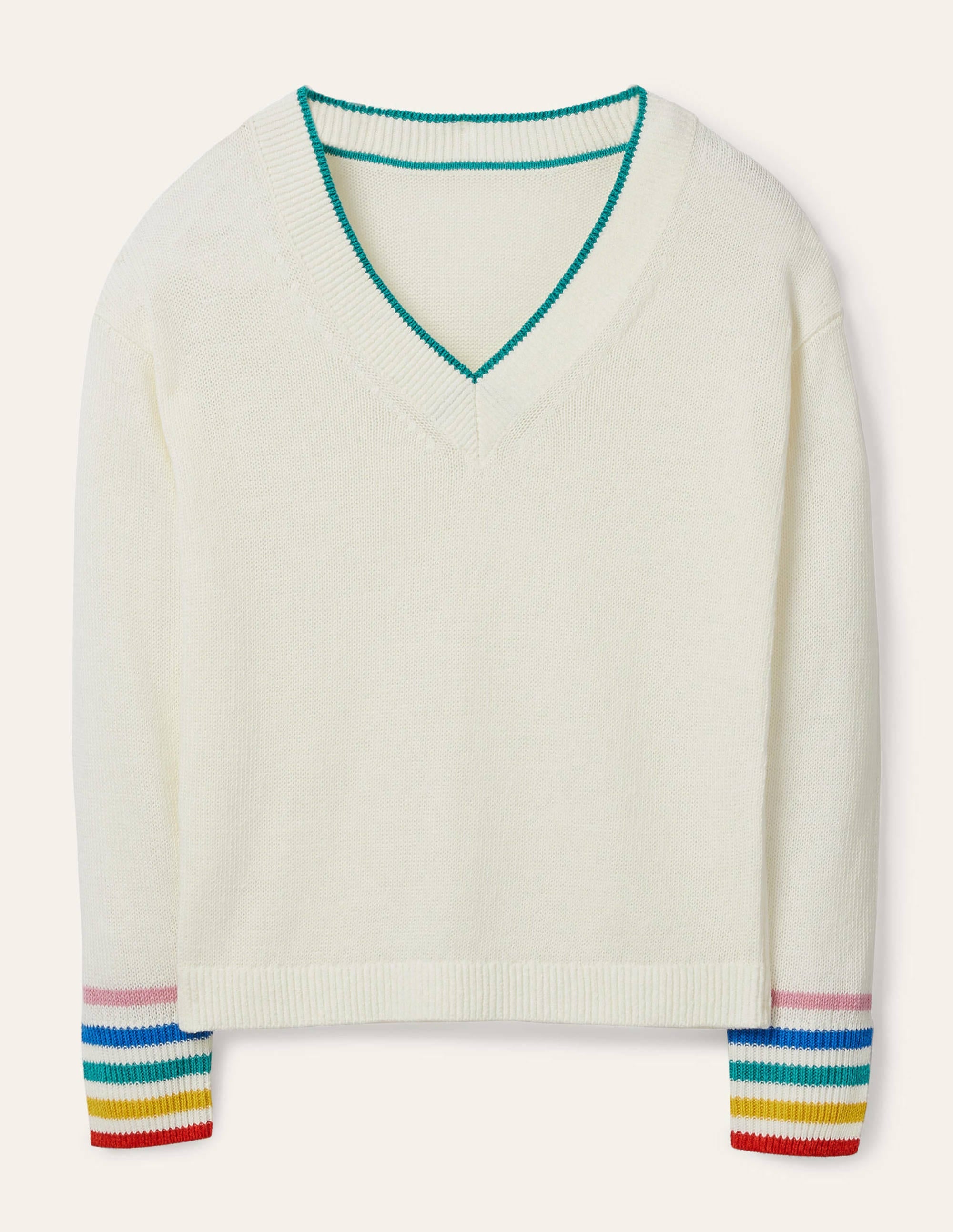  Bamburgh Relaxed Jumper-Ivory、mySite、ashleygrahame