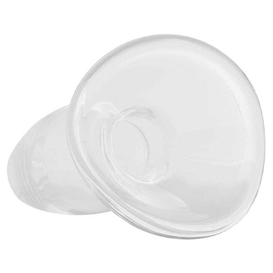 Anal Fantasy Elite Small Anal Gaper Clear Glass Open Tunnel Butt Plug by Pipedream Products、mySite、bottomscart