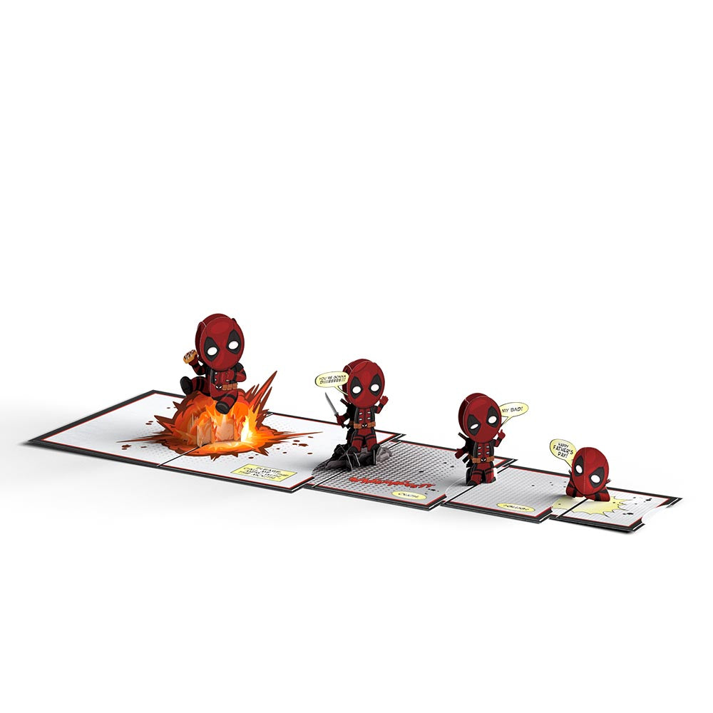 Marvel Deadpool Father's Day 4-in-1 Nesting Card、mySite、solidvoid