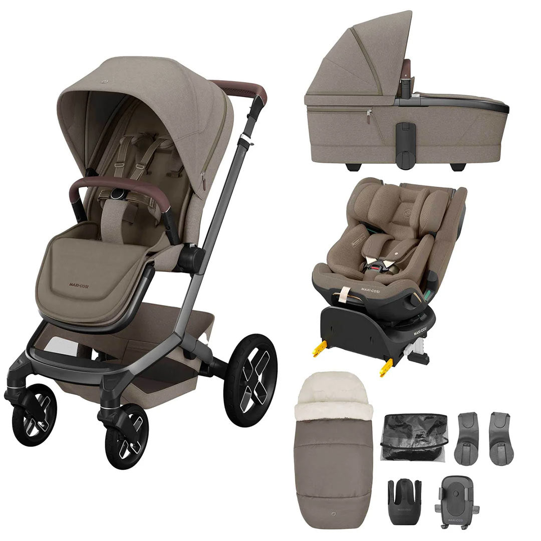  Maxi-Cosi Fame Premium + Emerald 360 Pro Travel System、mySite、merchandisen