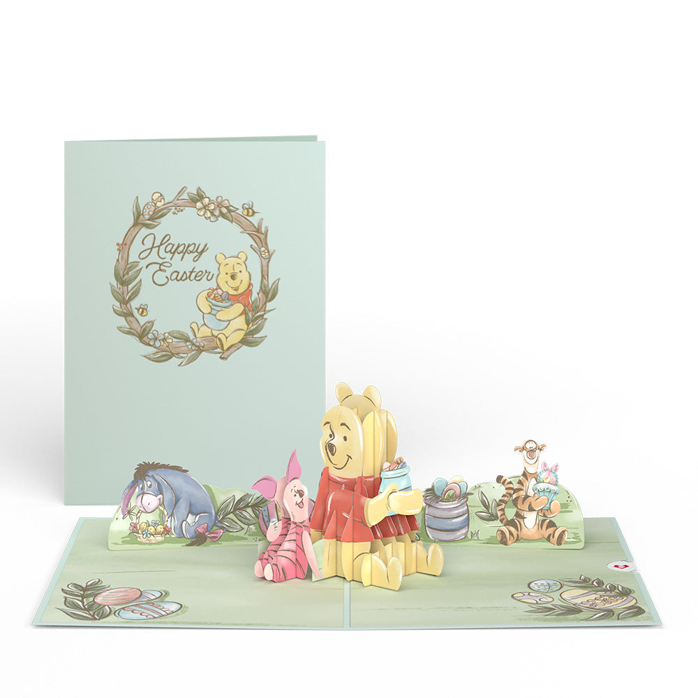 Disney's Winnie the Pooh Happy Easter Pop-Up Card、mySite、solidvoid