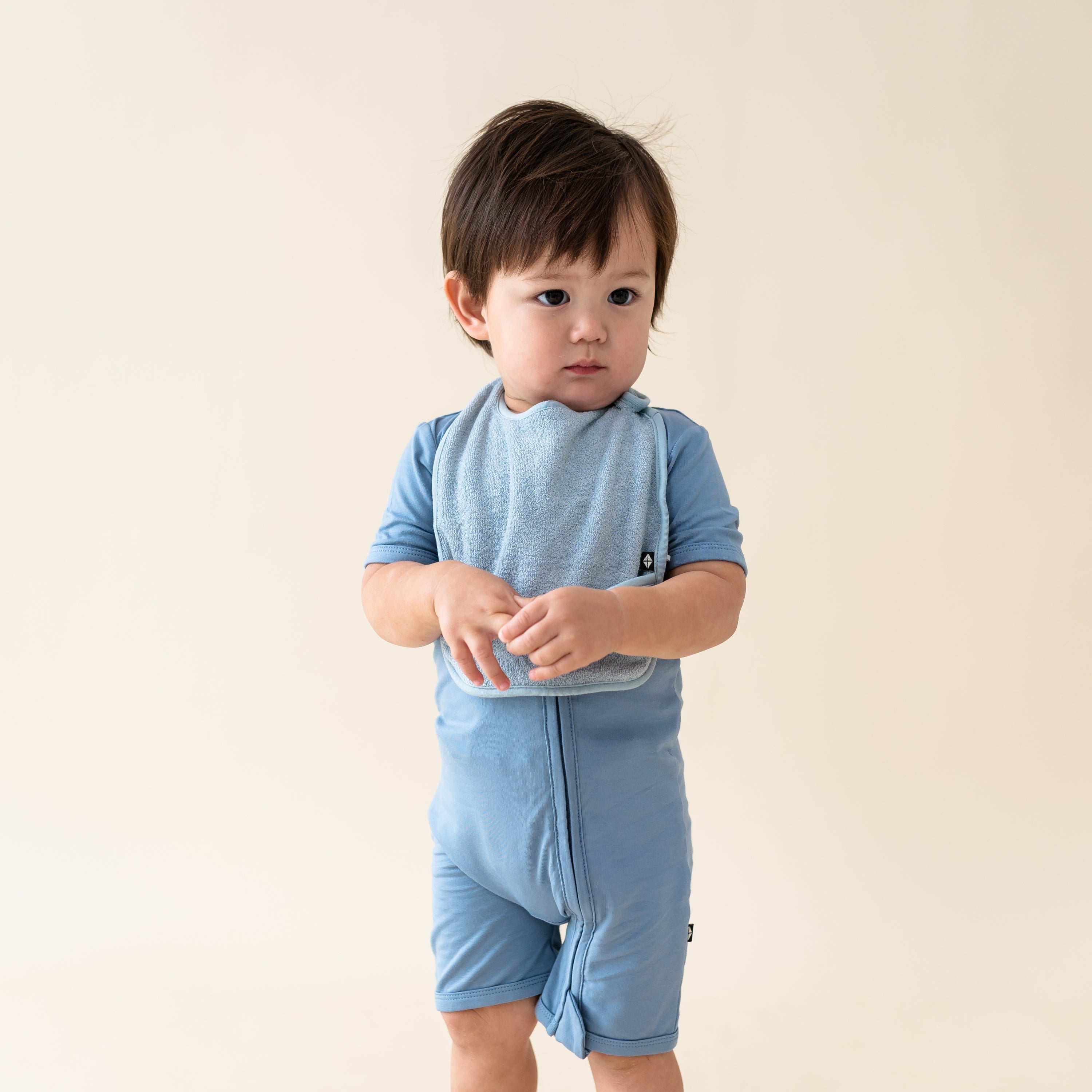  Terry Pocket Bib in Fog、mySite、layawaytickets