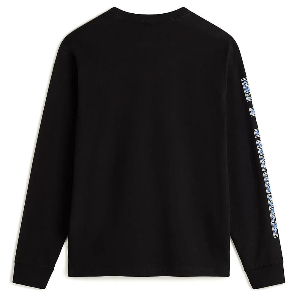  Vans Boys Digi Flames Long Sleeve T-shirt - Black、mySite、merchandisen