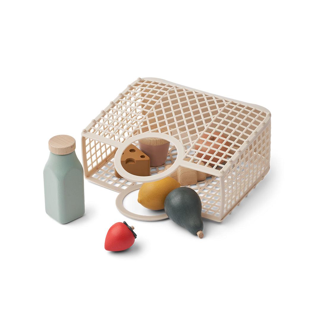  Liewood Florin Play Food & Grocery Basket - Sandy Multi Mix、mySite、merchandisen