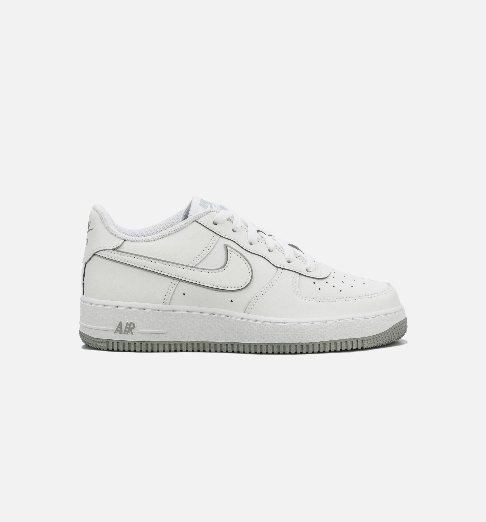 Air Force 1 Wolf Grey Grade School Lifestyle Shoe - White/Grey、mySite、dreamappss