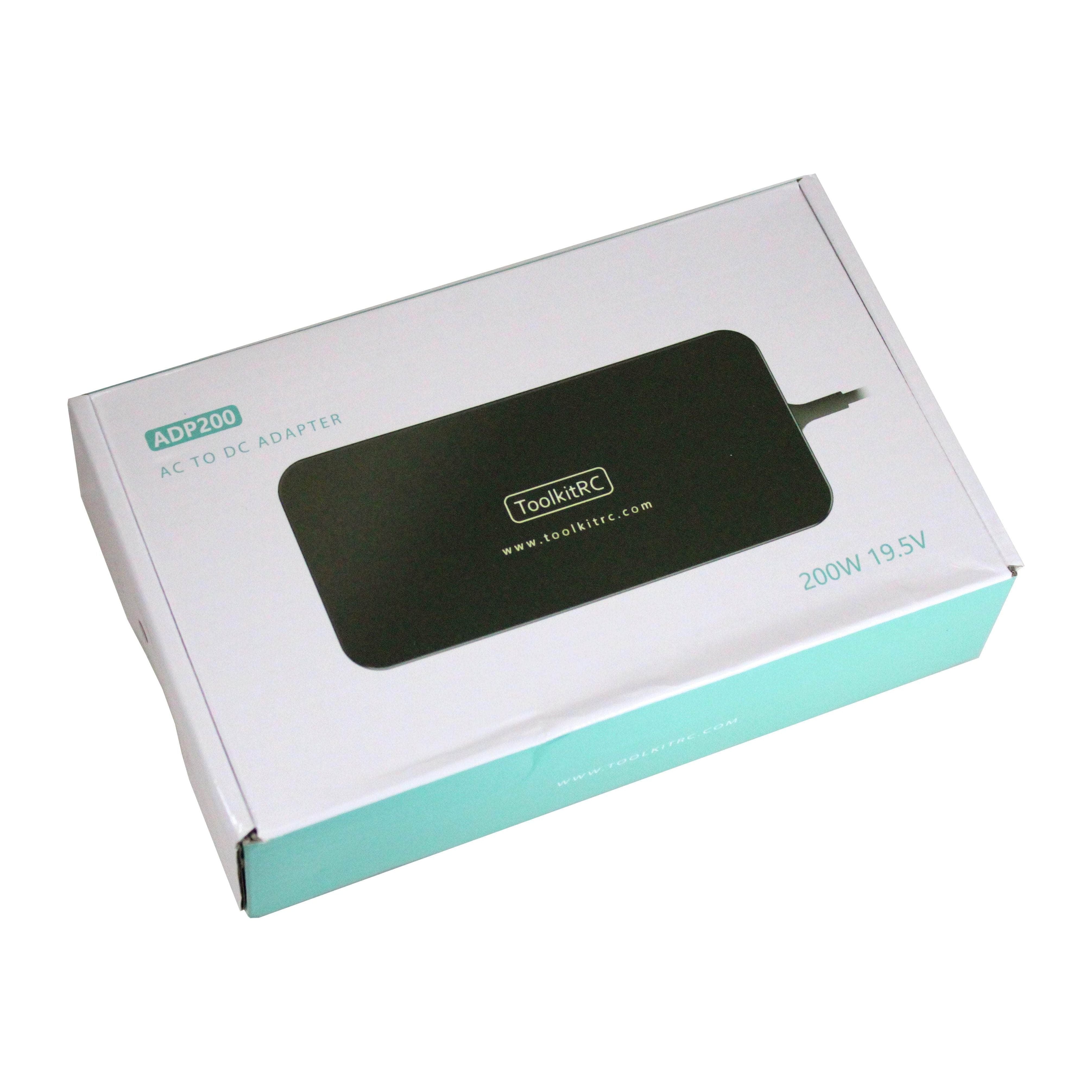  ToolkitRC ADP200 200W 10A Battery Charger Power Supply - XT60、mySite、merchandisen