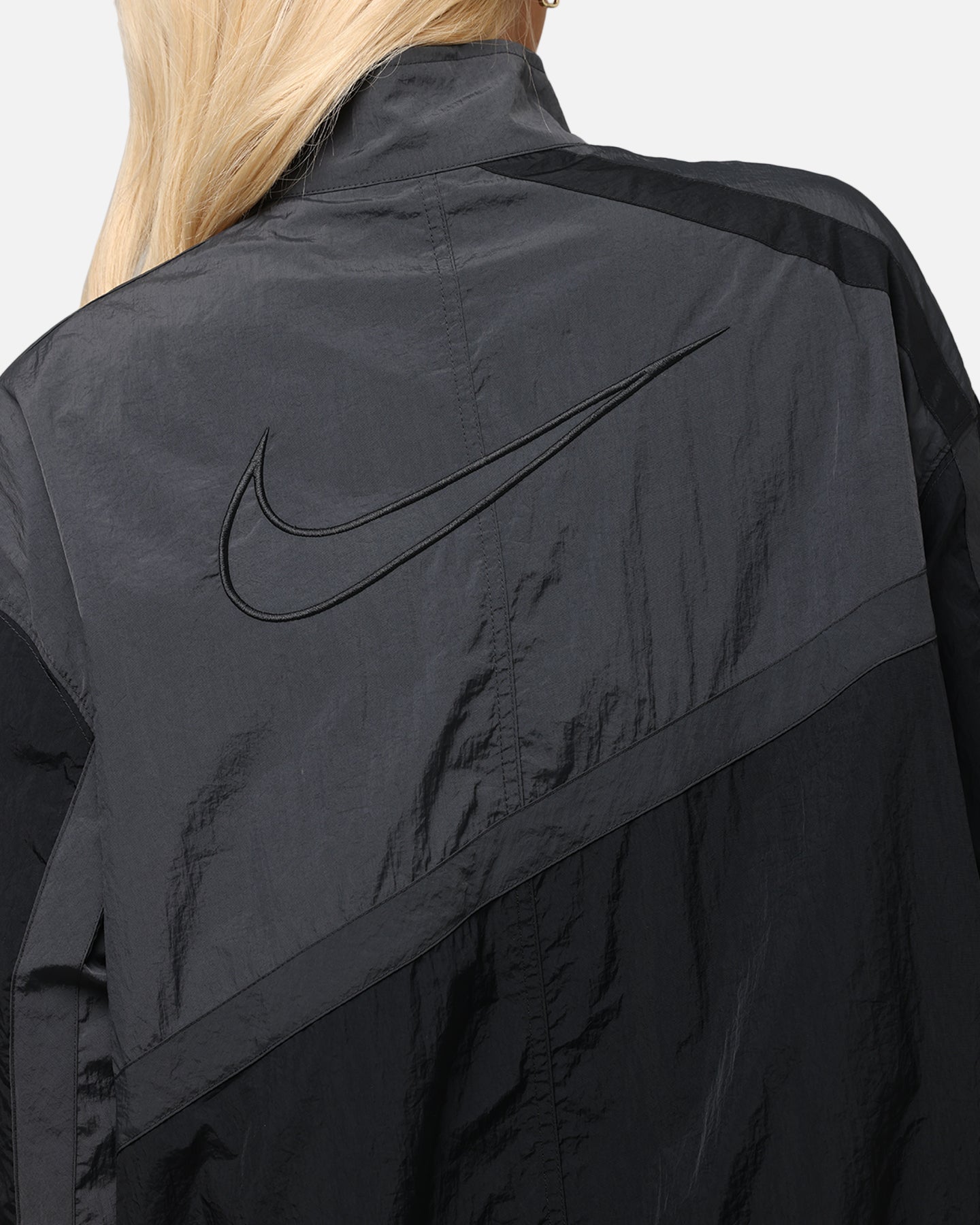 Nike Women's Oversized Street Woven Jacket Anthracite/Black、mySite、zt4zffjzw