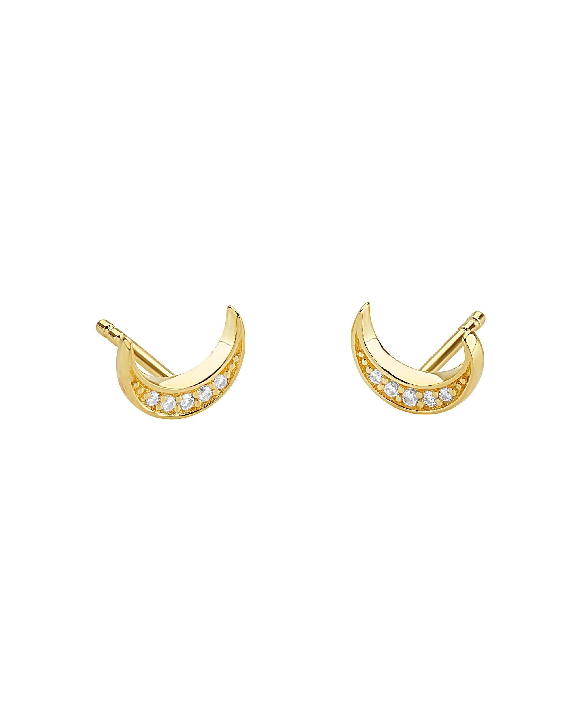 Luna Earrings 18ct Gold Plated、mySite、botmansion