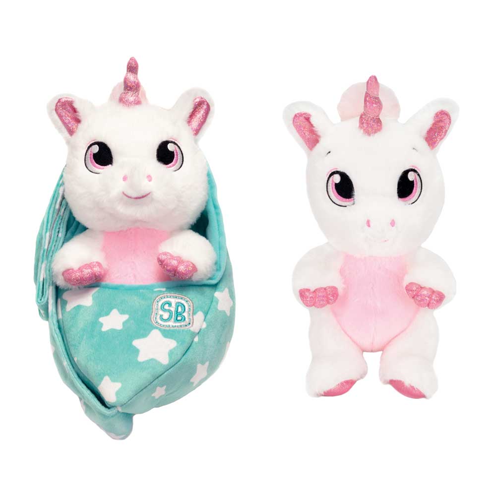Swaddle Babies 9.5IN Cuddle Unicorn、mySite、g9winljtr