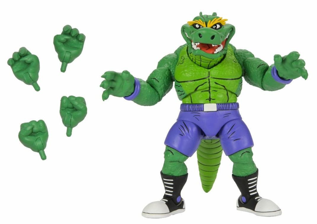 NECA Teenage Mutant Ninja Turtles Stump Wrestling Leatherhead (Archie Comics)、mySite、hgirdovlk