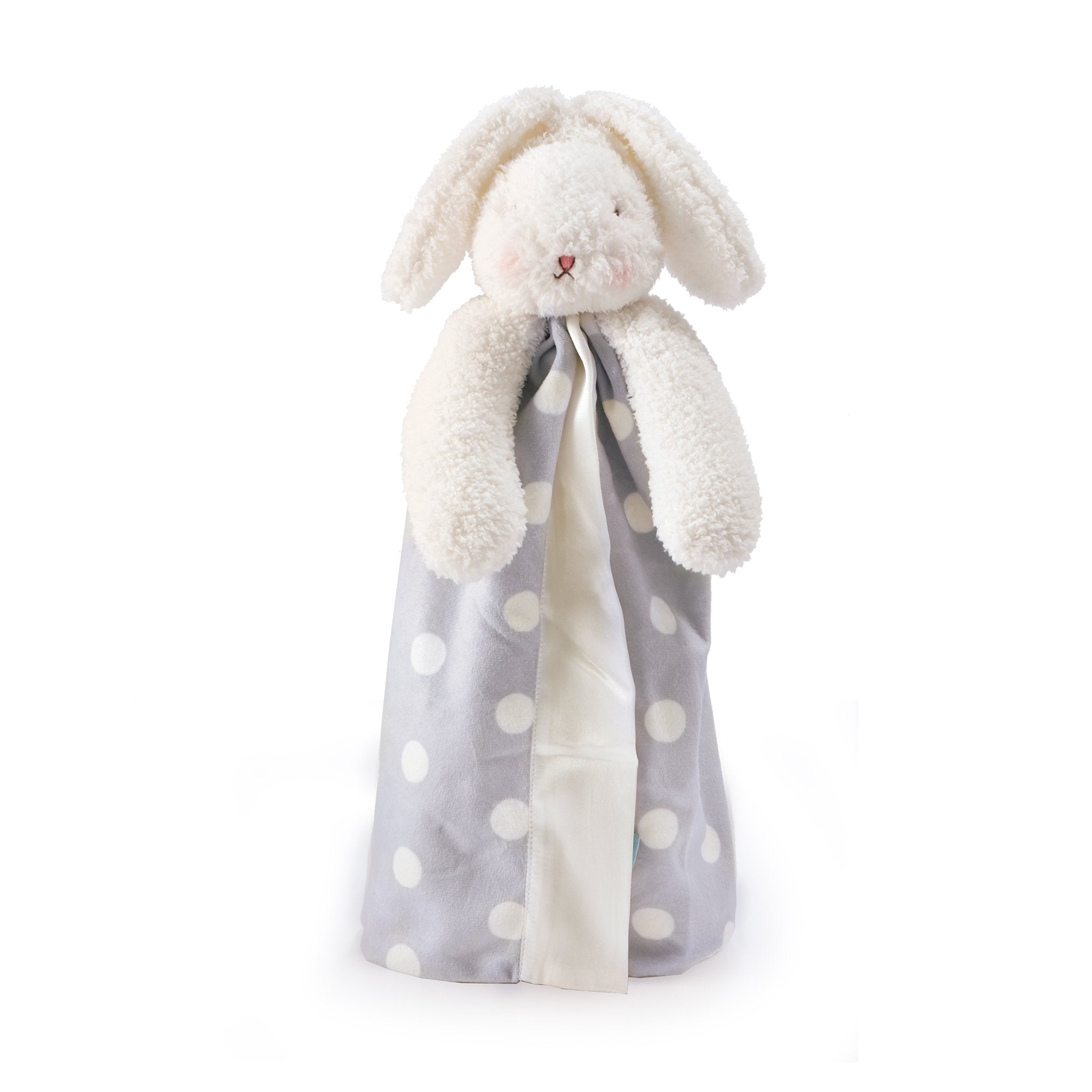 RETIRED - Bloom Bunny Polka Dot Buddy Blanket、mySite、g9winljtr