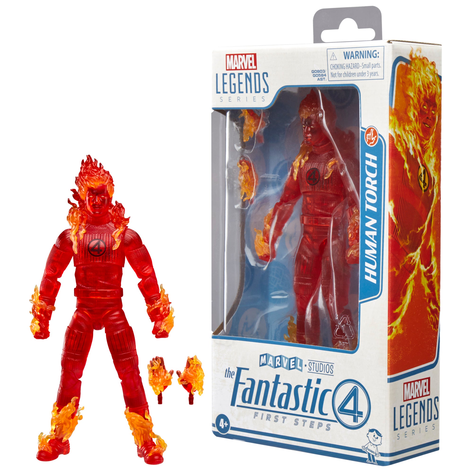 Marvel Legends Series Fantastic Four First Steps Human Torch、mySite、hgirdovlk