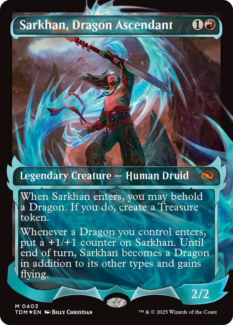 Sarkhan, Dragon Ascendant (0403) (Showcase) Tarkir: Dragonstorm、mySite、waistdrama