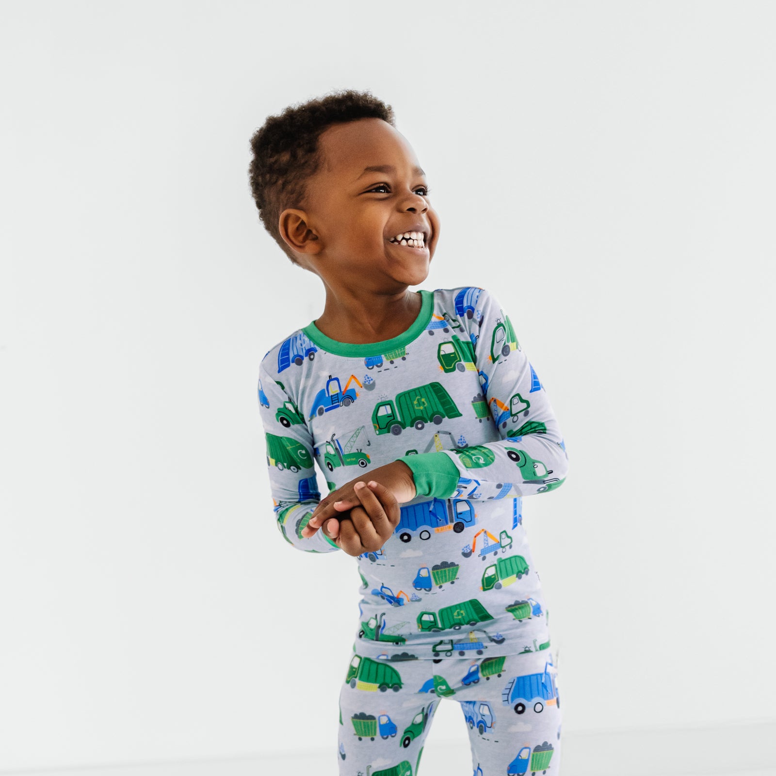 Clean Up Crew Two-Piece Pajama Set、mySite、g9winljtr