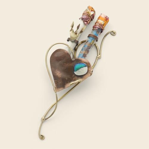 Double Tubed Copper Wedding Mezuzah by Gary Rosenthal、mySite、topwebapps