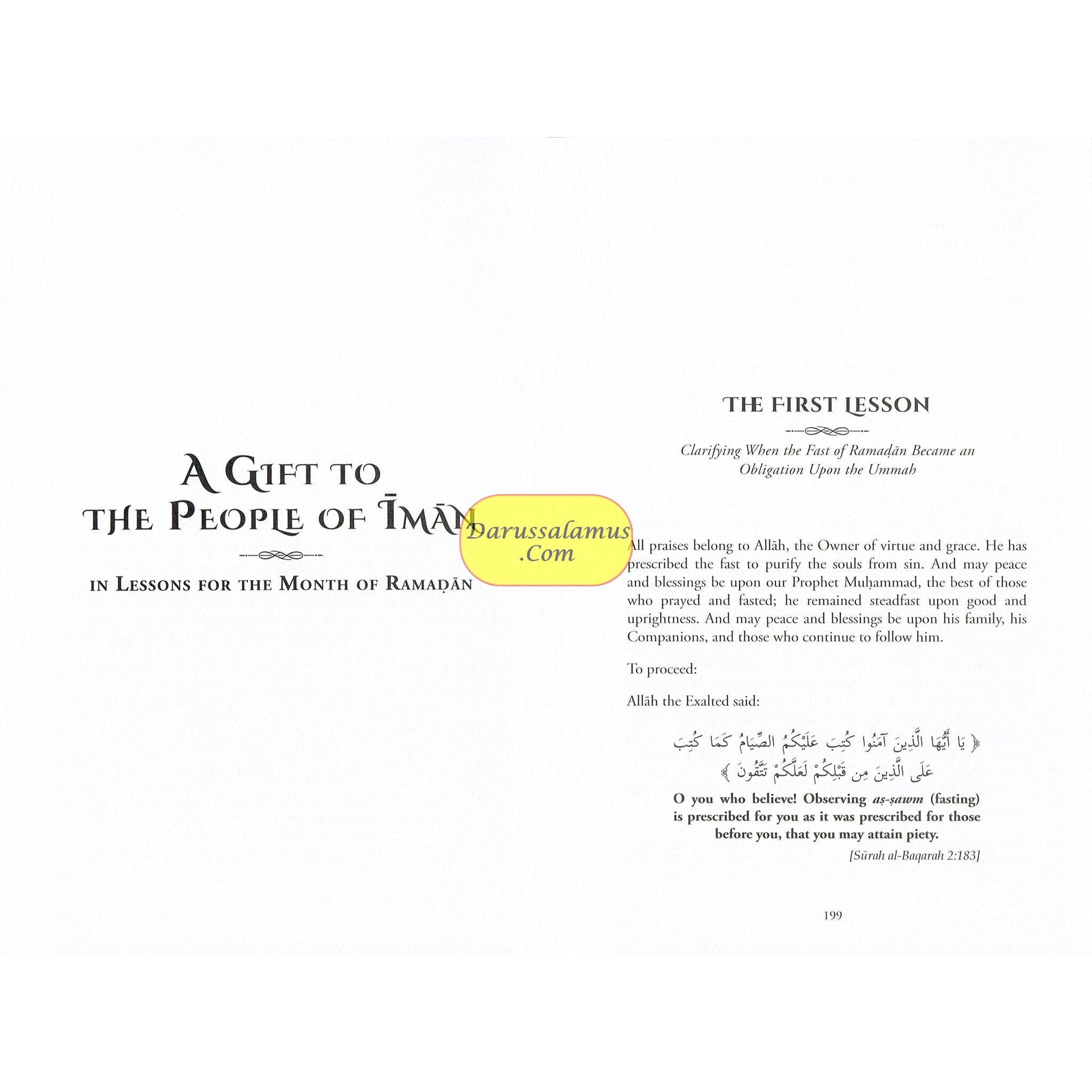 Sittings In The Month Of Ramadan & A Gift To The People Of Iman In Lessons For The Month Of Ramadan By Shaykh Saalih al-Fawzaan、mySite、topwebapps