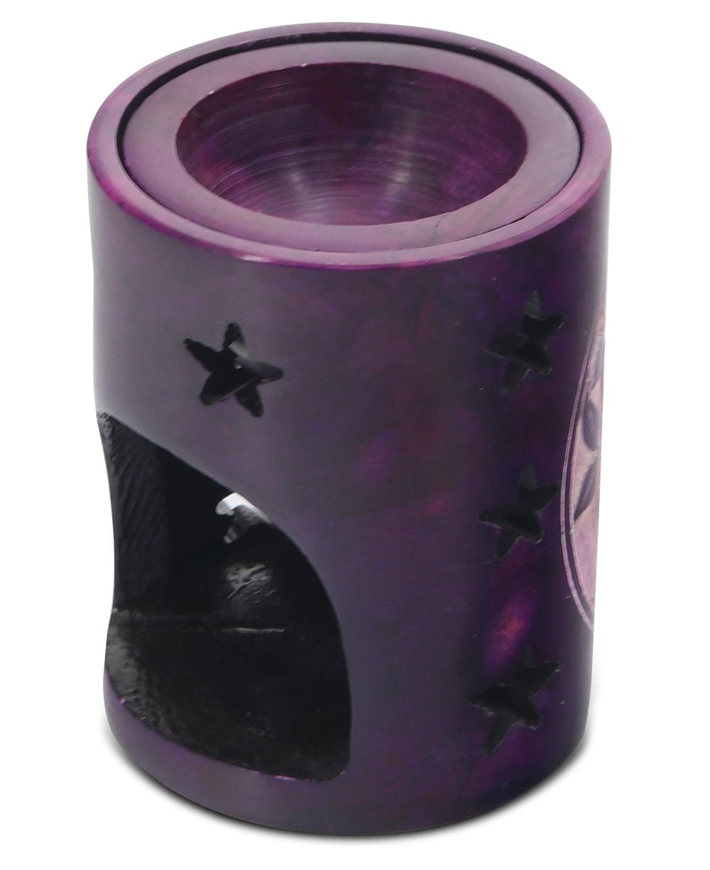 Purple Tree of Life Oil Burner With Lavender Essential Oil Blend、mySite、topwebapps