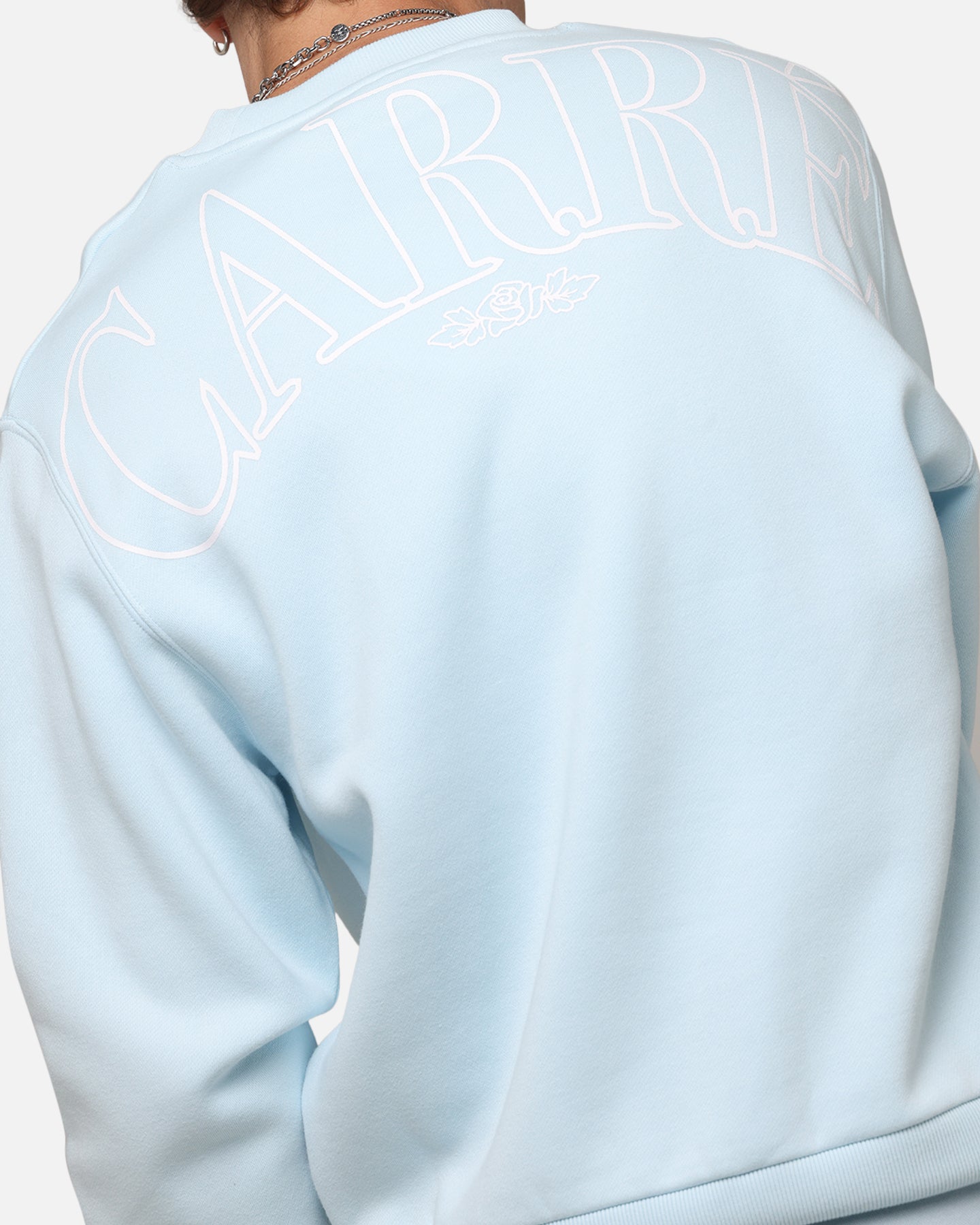 Carre Bloom Crewneck Light Blue、mySite、zt4zffjzw