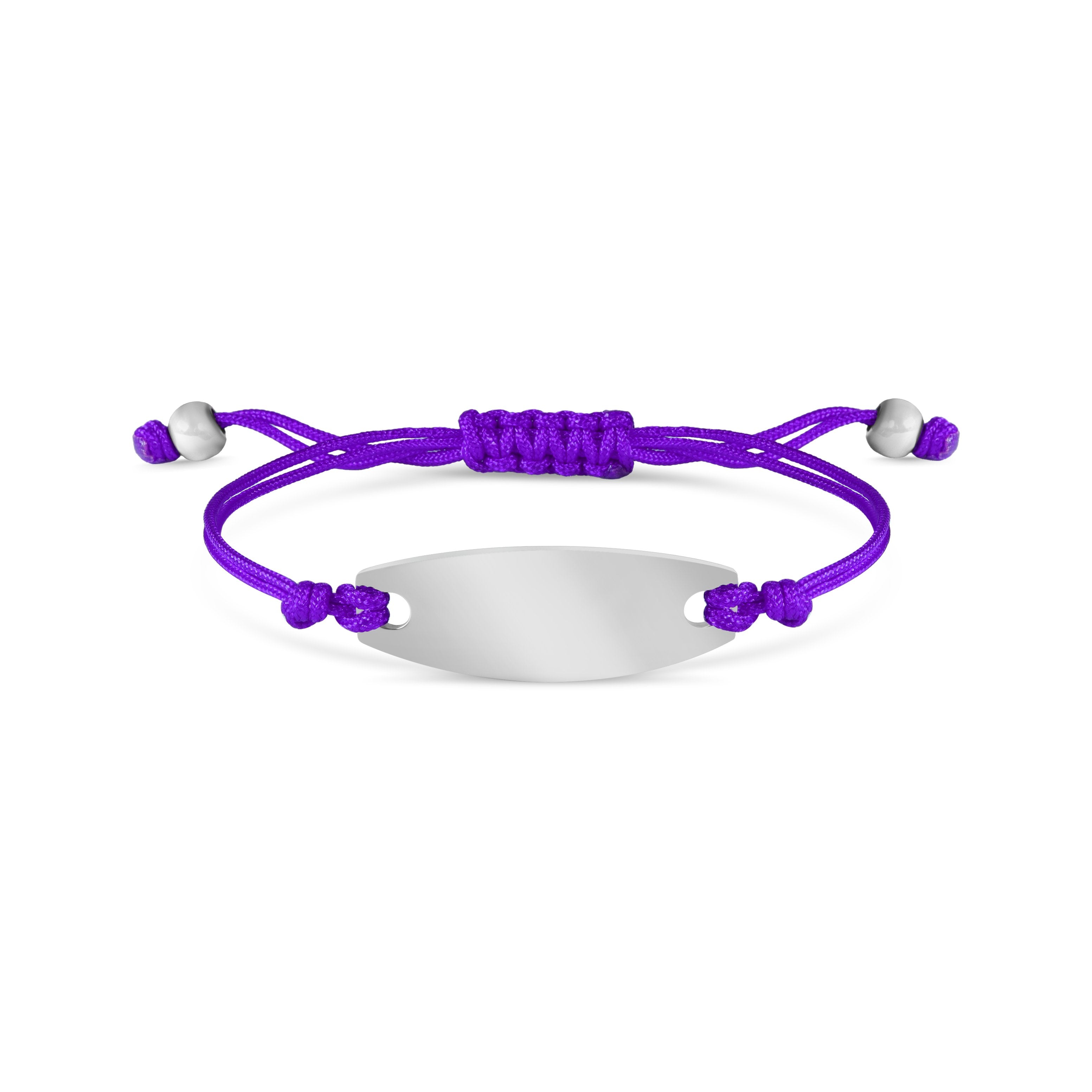 Engravable Oval ID Friendship Bracelet / OB0001、mySite、dreamappss