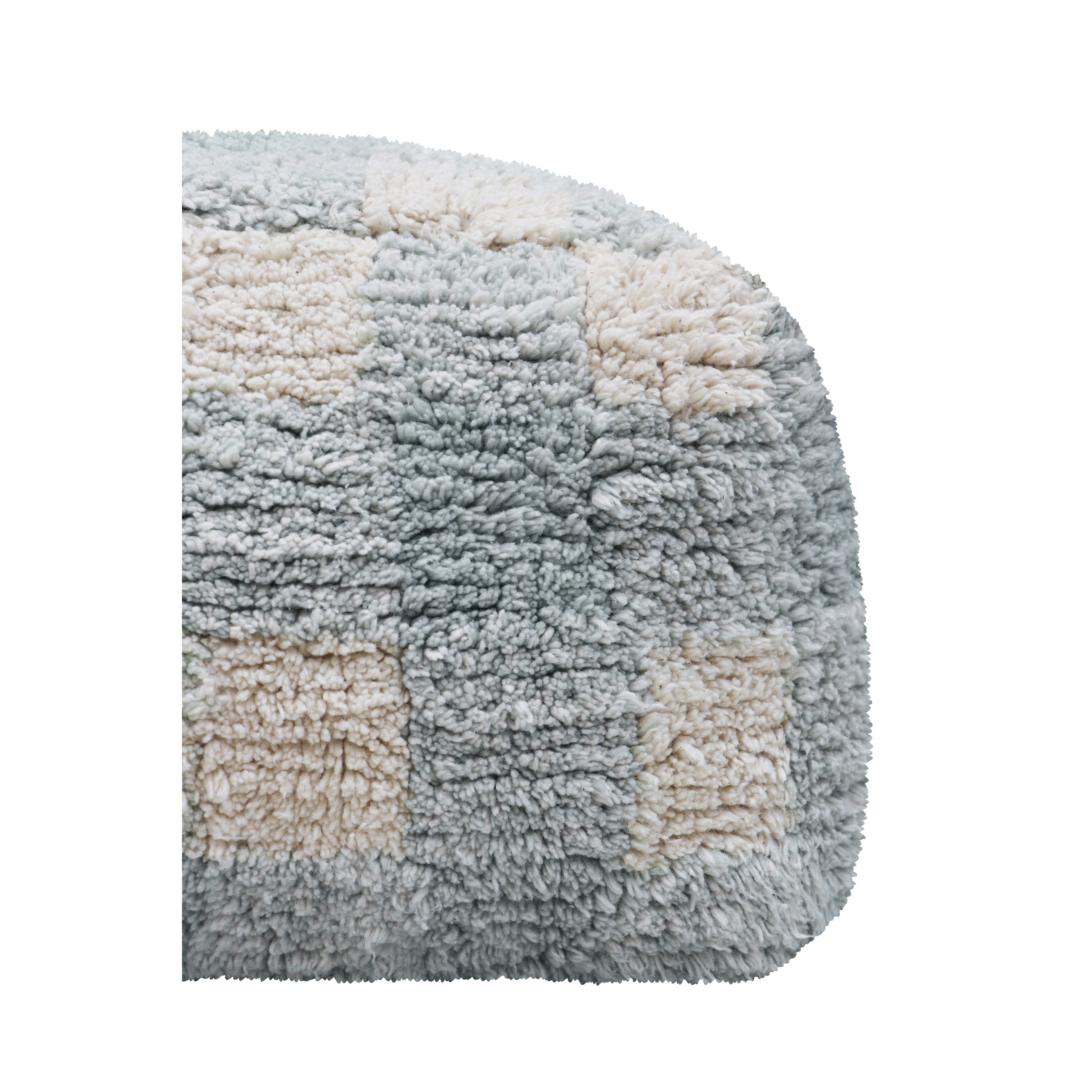 Little Chefs Vichy Blue Sage Pouf、mySite、gigharbornorthrealestate