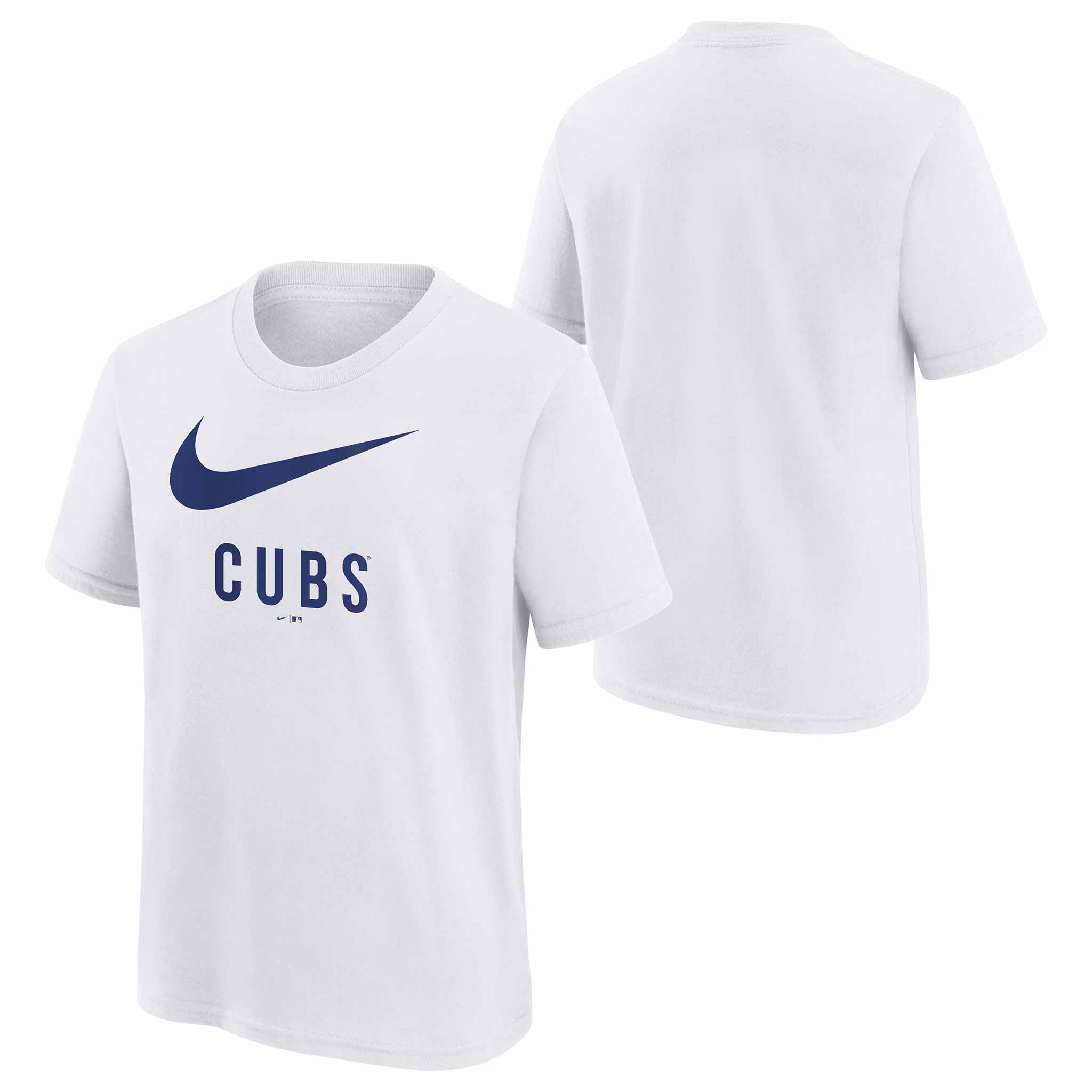 Chicago Cubs Youth Nike Swoosh Cotton T Shirt、mySite、vikingsvslions