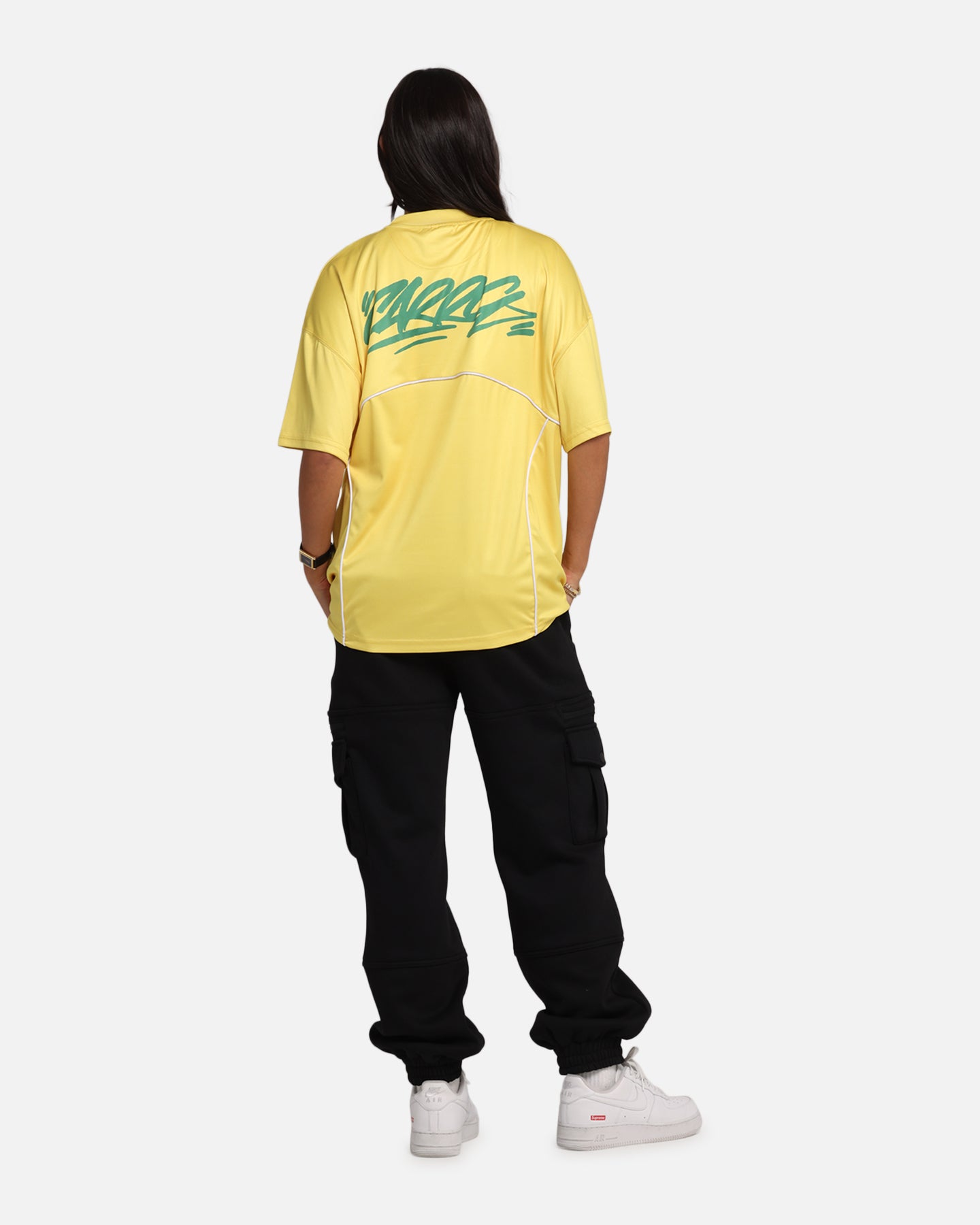 Carre Trainer T-Shirt Yellow/Green、mySite、zt4zffjzw