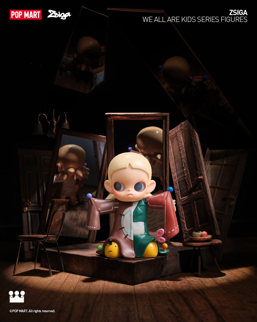  POP MART Zsiga We All Are Kids Series Figures、mySite、greenlandpopulation