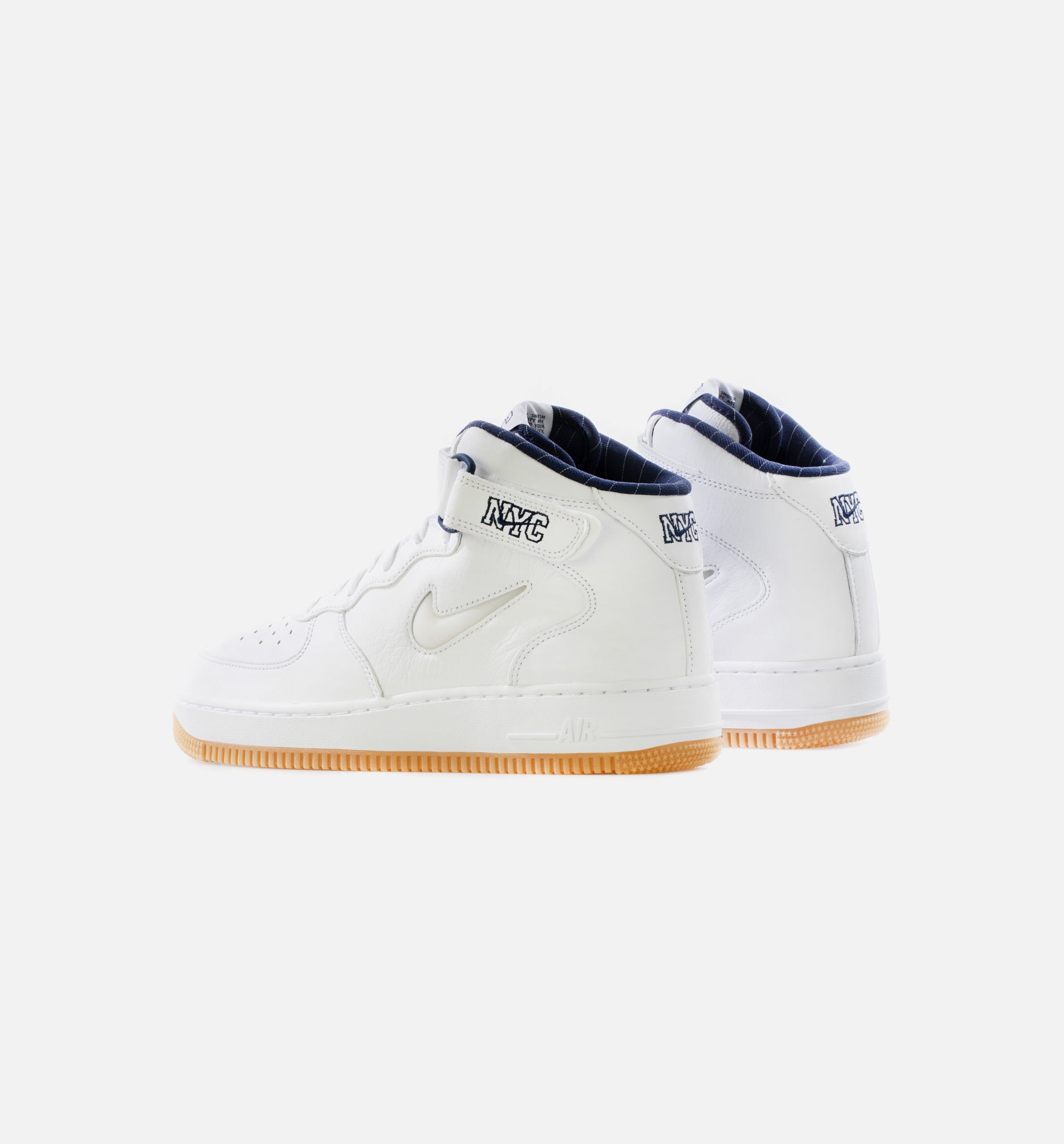 Air Force 1 Mid Jewel NYC Midnight Navy Mens Lifestyle Shoe - White/Midnight Blue、mySite、dreamappss