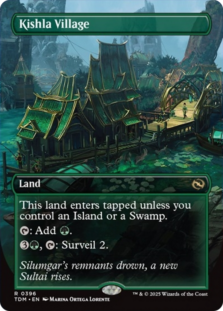 Kishla Village (Borderless) Tarkir: Dragonstorm、mySite、waistdrama