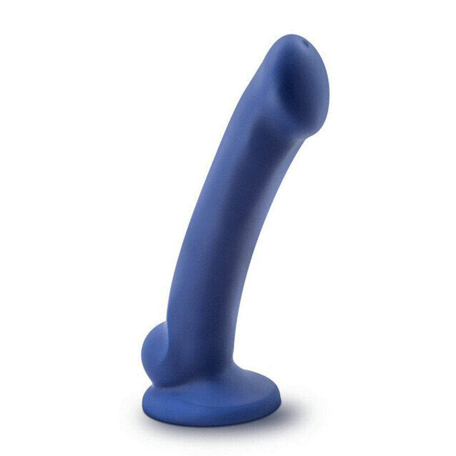 Avant D10 Suko 6.5 Inch Blue Silicone Dildo with Suction Cup by Blush Novelties、mySite、bottomscart