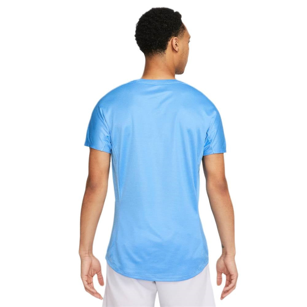 Nike Men's Rafa MNK Dri-FIT Challenger Top (Blue/White)