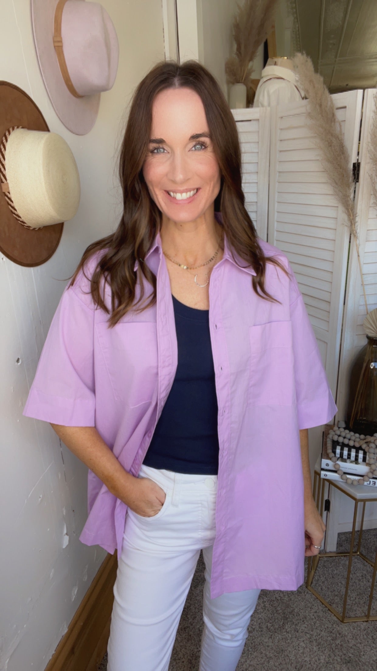 Riley's Button Up Shirt、mySite、garagedoors4me