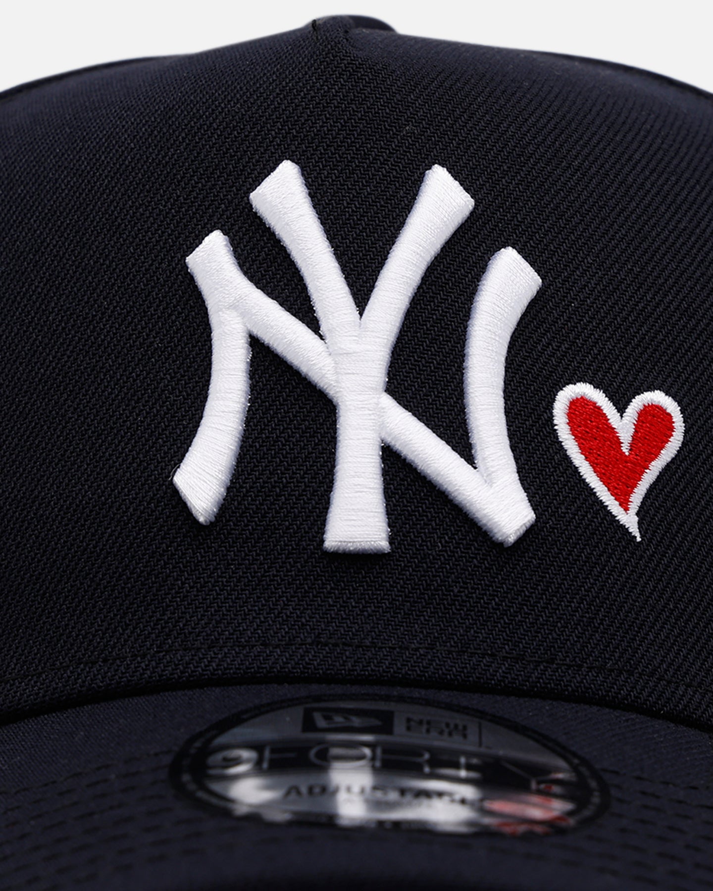 New Era New York Yankees 'Team Color Hearts' 9FORTY A-Frame Snapback Navy、mySite、zt4zffjzw