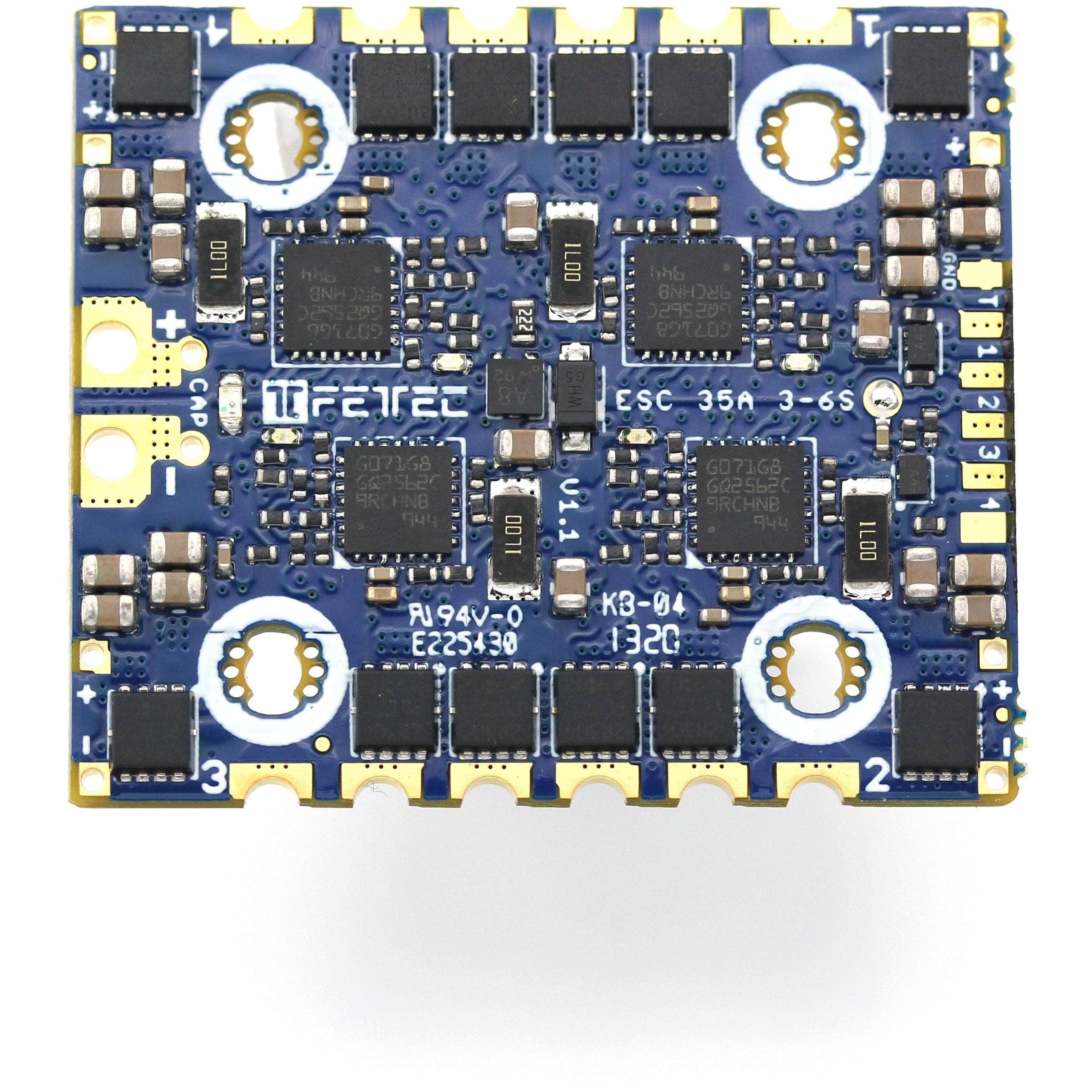  FETtec V1.1 35A 3-6S 20x20 4in1 ESC、mySite、merchandisen