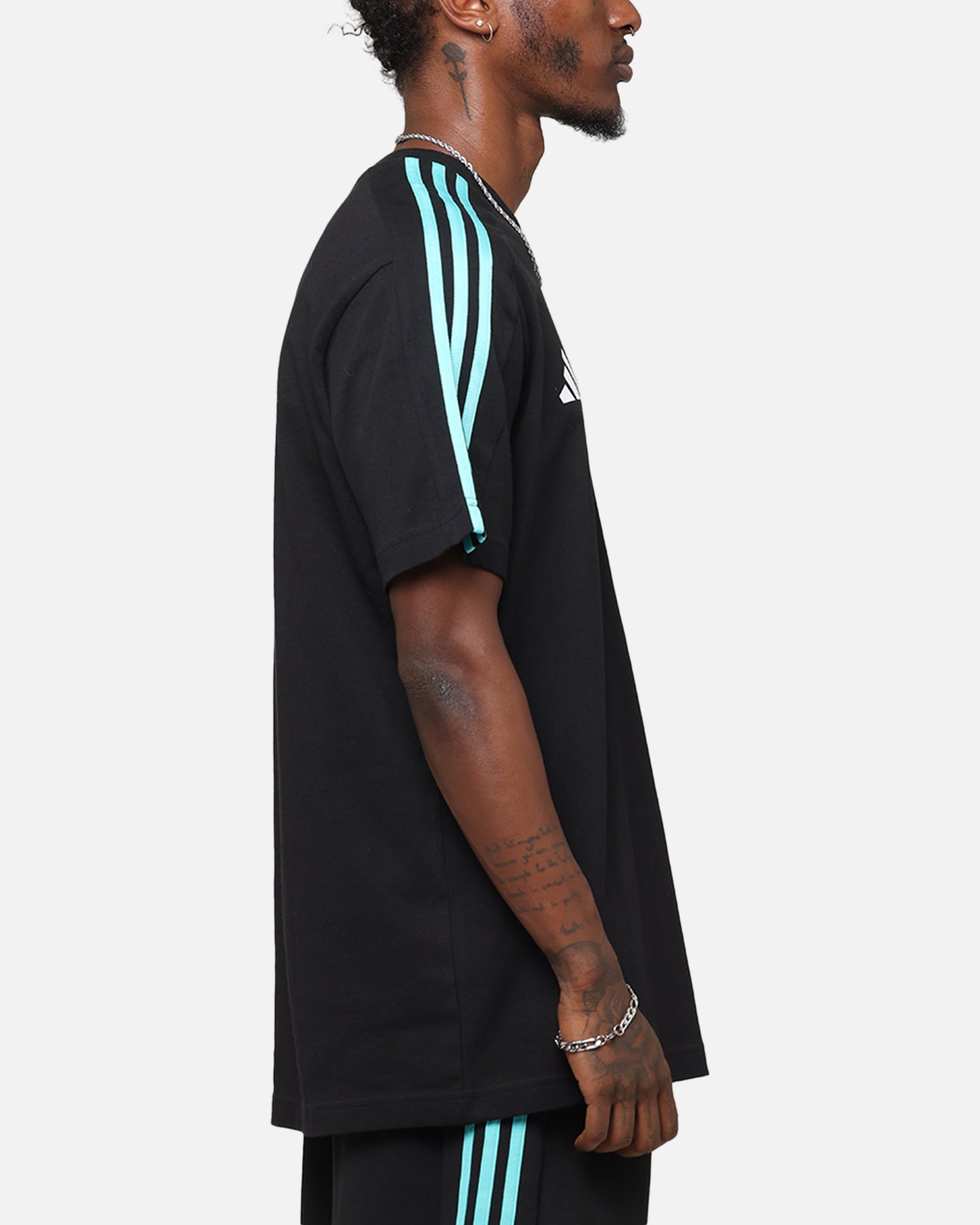 adidas x Mercedes-AMG PETRONAS Formula One F1 DNA T-Shirt Black/White、mySite、zt4zffjzw